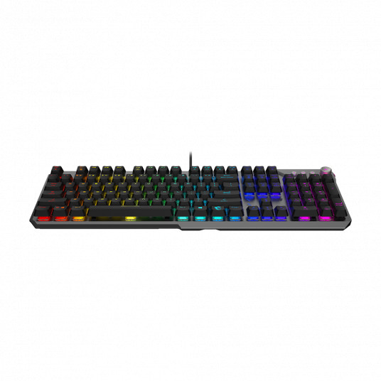 MSI STRIKE 600 SILENT US | Gaming Keyboard | Wired | US | USB 2.0 | KAILH Midnight PRO Silent Tactile