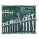 ROCKFORCE kombinēto uzgriežņu atslēgu komplekts 18 gab. (8-32 mm)
