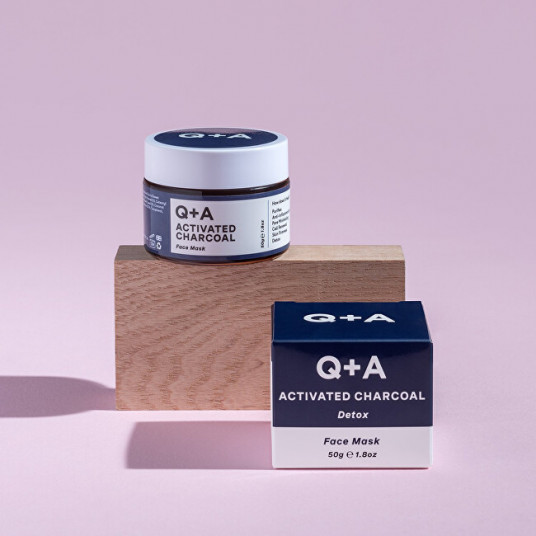 Q+A - Aktīvās ogles sejas maska (Face Mask) 50 g