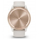 Viedais pulkstenis Garmin Vivomove Trend Peach Gold/Ivory 010-02665-01