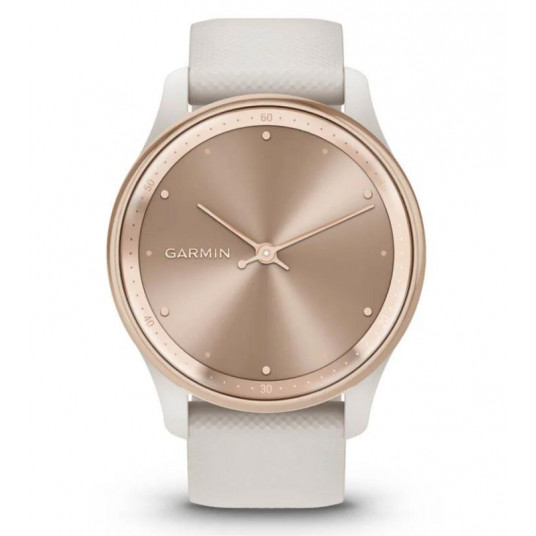 Viedais pulkstenis Garmin Vivomove Trend Peach Gold/Ivory 010-02665-01