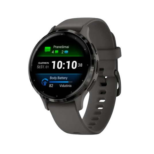 Viedais pulkstenis Garmin Venu 3S Black 010-02785-00