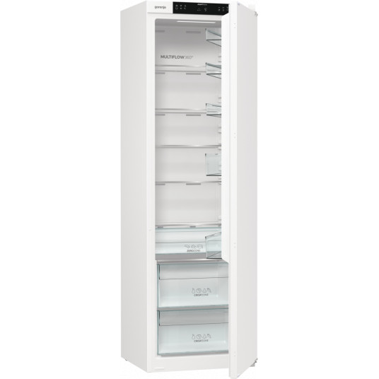 Gorenje Refrigerator | RI517E41WF | Energy efficiency class E | Built-in | Larder | Height 177.2 cm | Fridge net capacity 300 L | Display | 35 dB | White