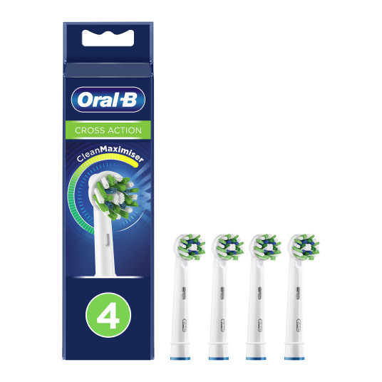 Zobu birstes uzgaļi Oral-B EB50-4 CrossAction