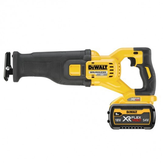 DEWALT DCS389X2-QW Scroll Saw 3000 spm melns, dzeltens