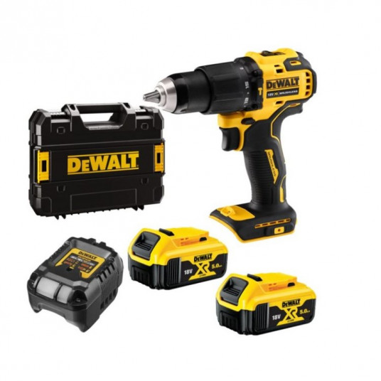 DEWALT Skrūvgriezis UD.18V DCD709P2T 65Nm 2x5.0Ah