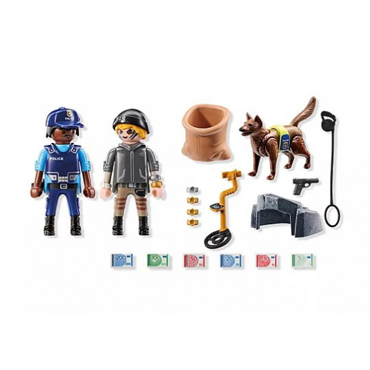 Action Heroes 71731 Police Search with dog