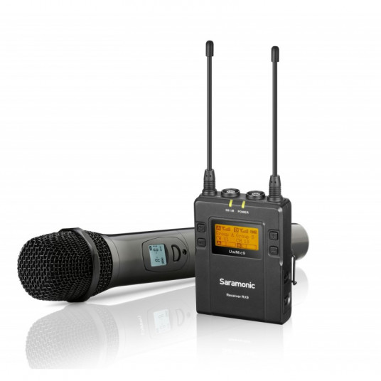 Saramonic UwMic9 Kit 4 (RX9 + HU9) Komplekts bezvadu audio pārraidei