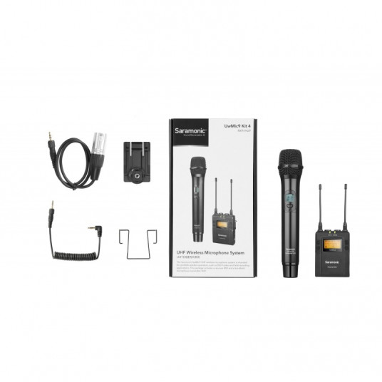 Saramonic UwMic9 Kit 4 (RX9 + HU9) Komplekts bezvadu audio pārraidei
