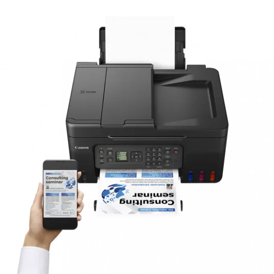 T Canon PIXMA G4570 Megtank tintes printeris 4in1 WLAN ADF