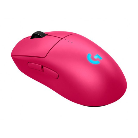 Logitech PRO 2 LIGHTSPEED -pelihiiri, rozā krāsā