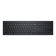 "DELL KB500 - tastatūra - kabellos - 2,4 GHz - QWERTZ schwarz"