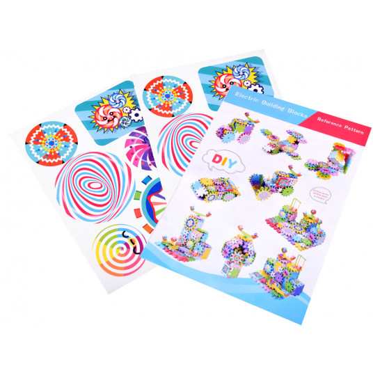 Elecrtic building blocks165 pieces ZA4198