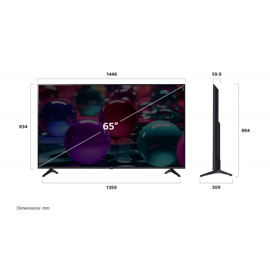 Televīzija LG 65UA73003LA UHD 65" Smart