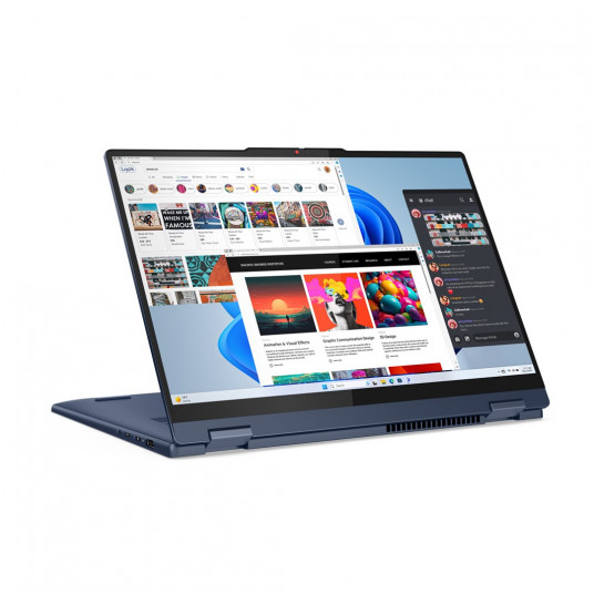 Klēpjdators Lenovo IdeaPad 5 2-in-1 16IRU9, 16 WUXGA, Intel Core 7, RAM 16GB, 1TB SSD, Intel Graphics, Windows 11 Home, Cosmic Blue 83DU001KUS