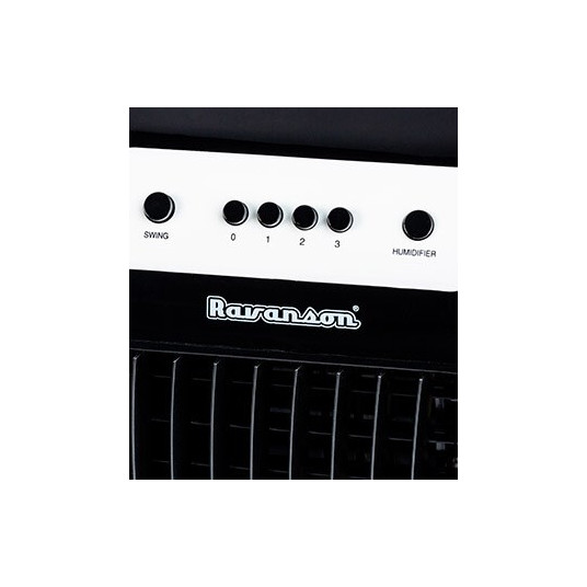 Ravanson KR-1011 mobilais kondicionieris 4 L 75 W Melns, Sudrabs, Balts