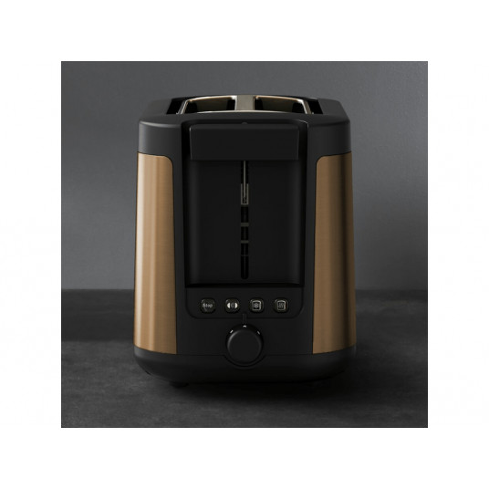 Tefal Coppertinto TT430G10 Toaster, 850 W, black/copper, Gold | TEFAL