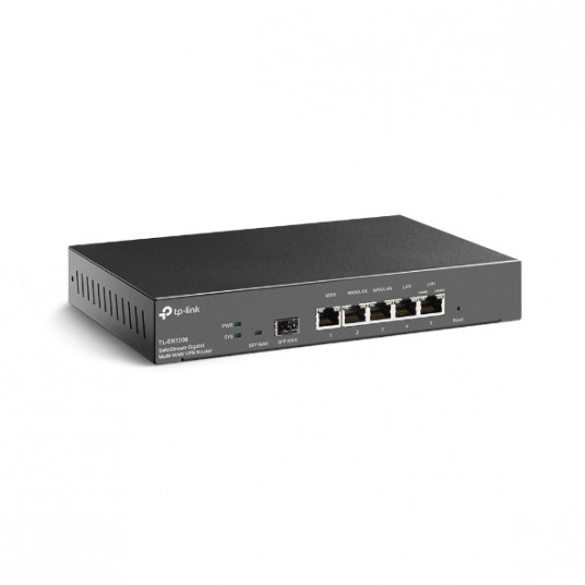 TP-LINK SafeStream Gigabit Multi-WAN VPN Router TL-ER7206 10/100/1000 Mbit/s, Ethernet LAN (RJ-45) ports 2, 2 Changeable Gigabit RJ45 WAN/LAN Ports, 1 × 10/100/1000 RJ45 WAN Port