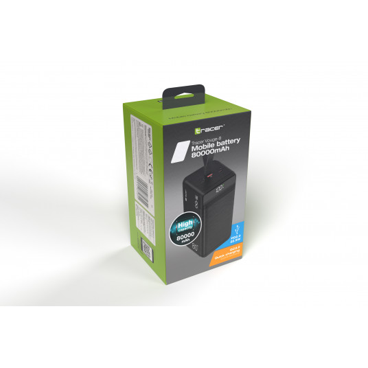 Tracer Vouge-8 80000mAh QC+PD22.5W