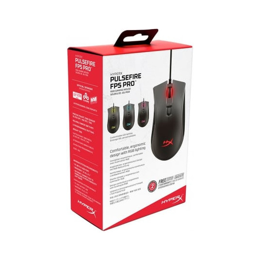 Pele HyperX Pulsefire FPS Pro Gaming Mouse Black