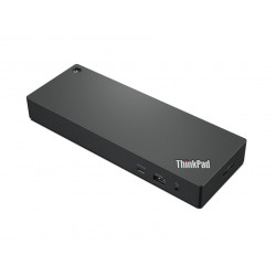 Lenovo 40B00300EU piezīmjdatora dokstacija/savienotāju replikators ar vadu Thunderbolt 4 melns, sarkans