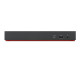 Lenovo 40B00300EU piezīmjdatora dokstacija/savienotāju replikators ar vadu Thunderbolt 4 melns, sarkans