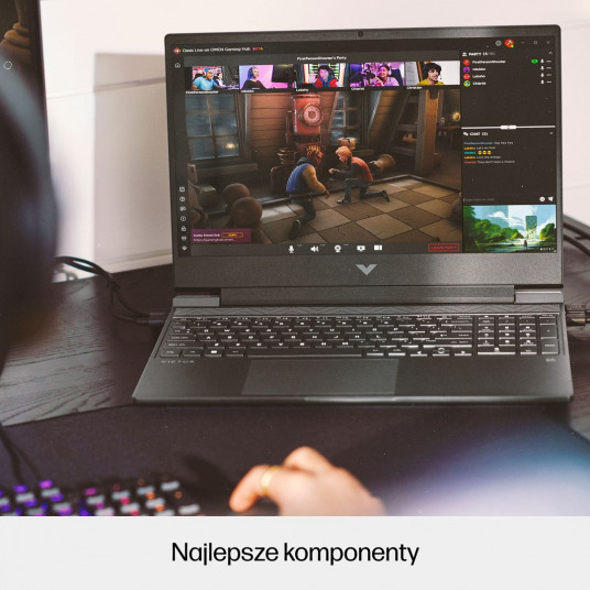 HP Victus 15 - Core i5-13420H | 15,6"-144Hz | 16GB | 512GB | Win11Home | RTX4050