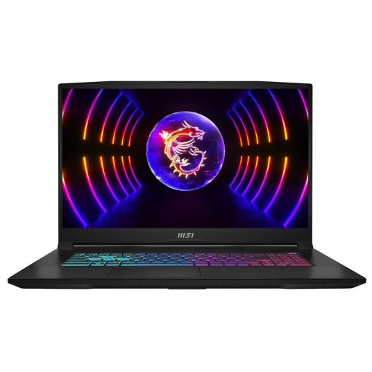 MSI Katana 17 B13VGK-825 — 17,3 collu FHD 144 Hz displejs, Intel Core i7-13620H, 16 GB DDR5 RAM, 1 TB SSD, NVIDIA RTX 4070, FreeDOS