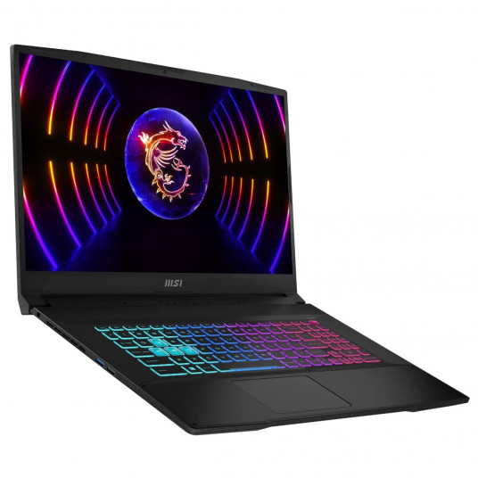MSI Katana 17 B13VGK-825 — 17,3 collu FHD 144 Hz displejs, Intel Core i7-13620H, 16 GB DDR5 RAM, 1 TB SSD, NVIDIA RTX 4070, FreeDOS