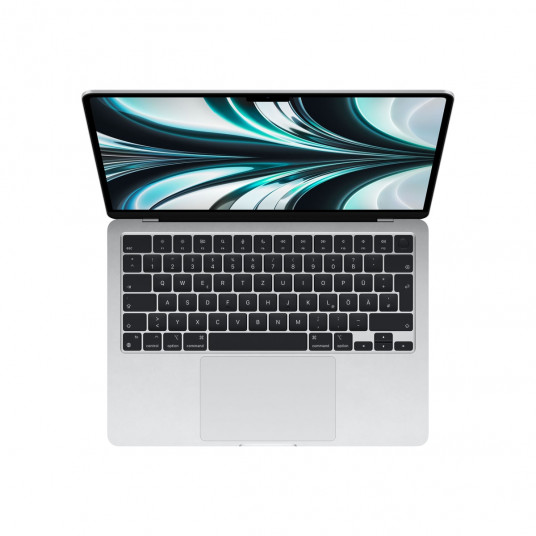 Apple MacBook Air M2 MLXY3D/A Silber Apple M2 Chip mit 8-Core GPU, 8GB RAM, 256GB SSD, macOS