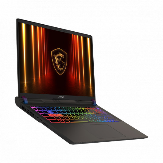 Klēpjdators MSI Vector 16 HX AI, 16 QHD+, Intel Core Ultra 7, RAM 16GB, 512GB SSD, NVIDIA GeForce RTX 5070 Ti, Windows 11 Home, Cosmos Gray A2XWHG-074