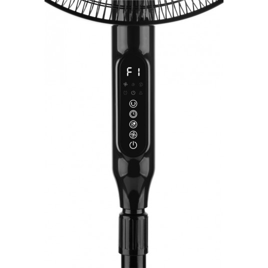 ETA Naos Fan ETA260790000 Stand Fan, Number of speeds 4, 50 W, Oscillation, Diameter 43 cm, Black