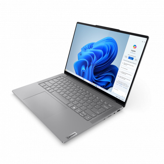 Klēpjdators Lenovo Yoga Pro 7 14IMH9, AI PC, 14 2.8K, Intel Core Ultra 7, RAM 32GB, 1TB SSD, NVIDIA GeForce RTX 4050, Windows 11 Home, Luna Grey 83E2003SGE