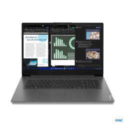 Klēpjdators Lenovo V17 G4 IRU, 17.3 FHD, Intel Core i7, RAM 16GB, 512GB SSD, Intel Iris Xe Graphics, Windows 11 Pro, Iron Grey 83A20002GE