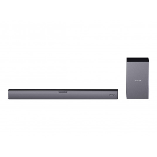 Sharp | HT-SBW182 2.1 Slim Soundbar | Black | No | AUX in | Bluetooth | HDMI, Optical, Bluetooth | 160 W | Wireless connection