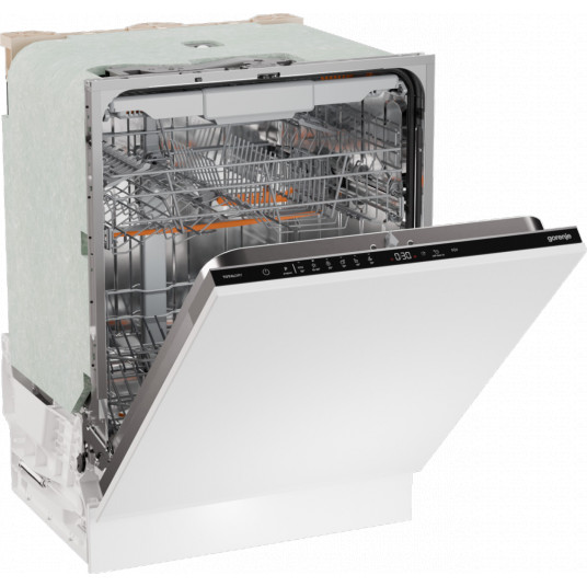 Gorenje Dishwasher | GV16D5 | Built-in | Width 59.8 cm | Number of place settings 16 | Number of programs 6 | Energy efficiency class D | Display | AquaStop function