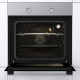 Gorenje Oven | BO6615E01X | 60 L | Electric | EnamelClean | Mechanical control | Height 59.5 cm | Width 59.5 cm | Stainless steel
