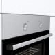 Gorenje Oven | BO6615E01X | 60 L | Electric | EnamelClean | Mechanical control | Height 59.5 cm | Width 59.5 cm | Stainless steel