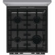 Gorenje plīts | GK5C42SH | Gāzes plīts tips | Elektriskā cepeškrāsns | Pelēka | Platums 50 cm | Dziļums 59,4 cm | 70 L