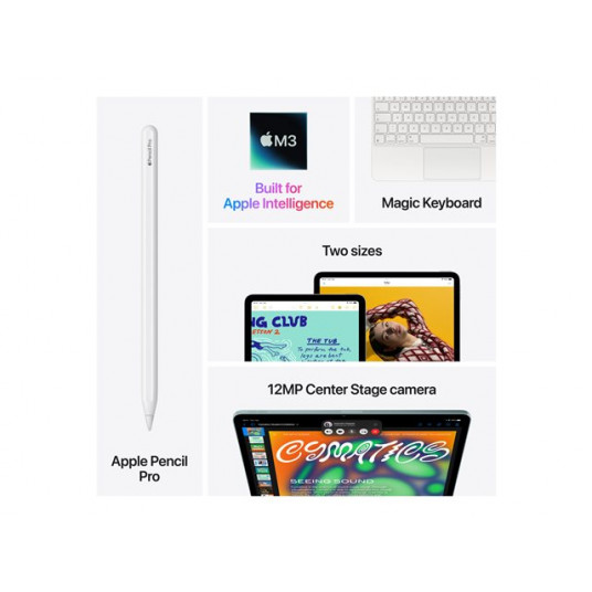 Apple iPad Air 13" M3 128 Gt WiFi + 5G 2025, pieejams bez maksas