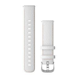 Garmin QuickFit 18mm Pulksteņa siksniņa, Balta āda
