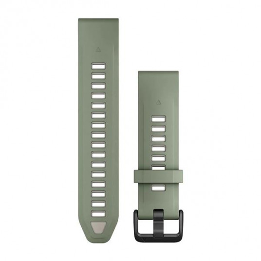 Garmin QuickFit 20mm Silikona pulksteņa siksniņa, Willow/Fog Gray 