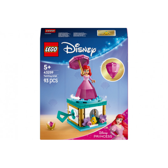 LEGO® 43259 Disney Princess Virpuļojošais Ariels