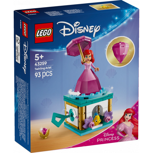 LEGO® 43259 Disney Princess Virpuļojošais Ariels
