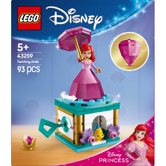 LEGO® 43259 Disney Princess Virpuļojošais Ariels