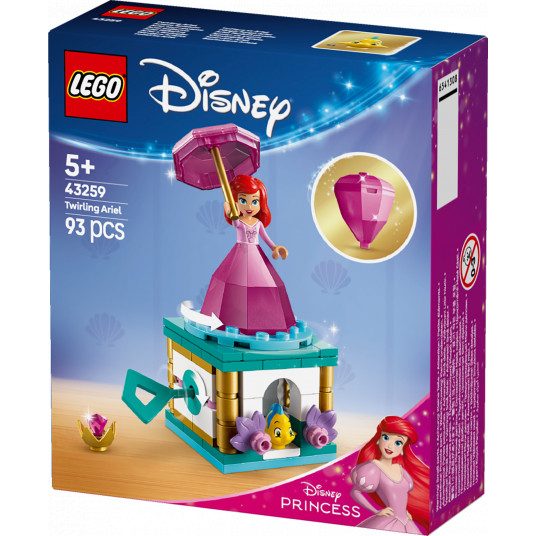 LEGO® 43259 Disney Princess Virpuļojošais Ariels