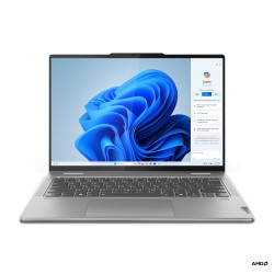 Klēpjdators Lenovo Yoga 7 2-in-1 14AHP9, AI PC, 14 WUXGA, AMD Ryzen 5, RAM 16GB, 512GB SSD, AMD Radeon 760M Graphics, Windows 11 Home, Arctic Grey 83DK0016GE