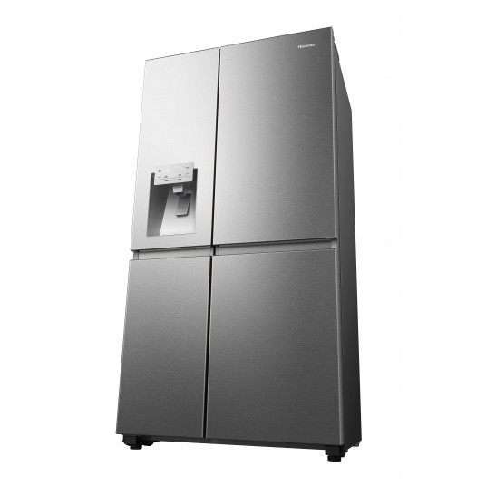 Divdurvju ledusskapis Hisense RS818N4TIE + papildus atlaidi