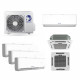 Gaisa kondicionieris Nørdis Multi-Split āra iekārta. 5 portu 12,20/12,20 kW FMA-42I5HD, NDI-NOV09TC1, NDI-NOV12TC1, FMA-12CRD, FMA-12CRD-PA