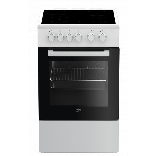 Elektriskā plīts ar elektriskā virsmu   Beko FSS57000GW